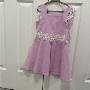 Janie and Jack lace trim dress